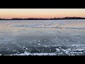 Замёрзшая река Ока
