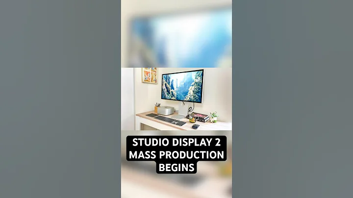 Apple Studio Display 2 Enters MASS PRODUCTION! 🚨 #studiodisplay2 #studiodisplay #applenews #macnews