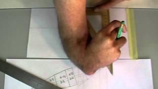 Fast & Accurate Template Making For A Stained Gl Lamp Shade.