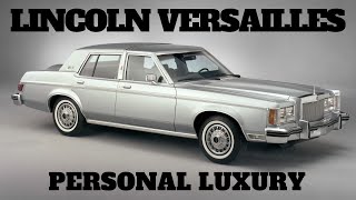 Lincoln Versailles - Built To Take On Bmw, Audi, & Mercedes