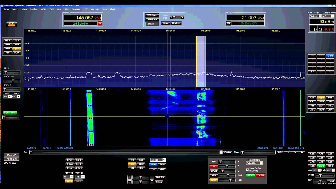 Operating on AO-73 Satellite using SDR