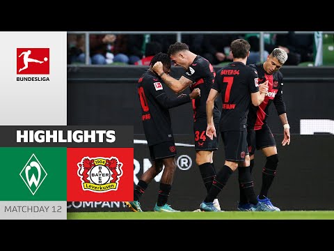 B04 remains top of the table | sv werder bremen - bayer 04 leverkusen 0-3 | md12 – bundesliga 23/24