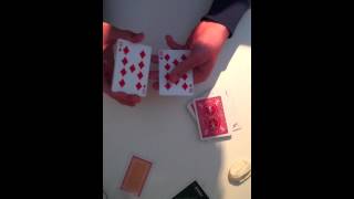 Diamonds cutting diamonds - Amazing Card trick (DUTCH)
