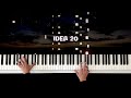Idea 20 Gibran Alcocer Piano Cover Piano Tutorial