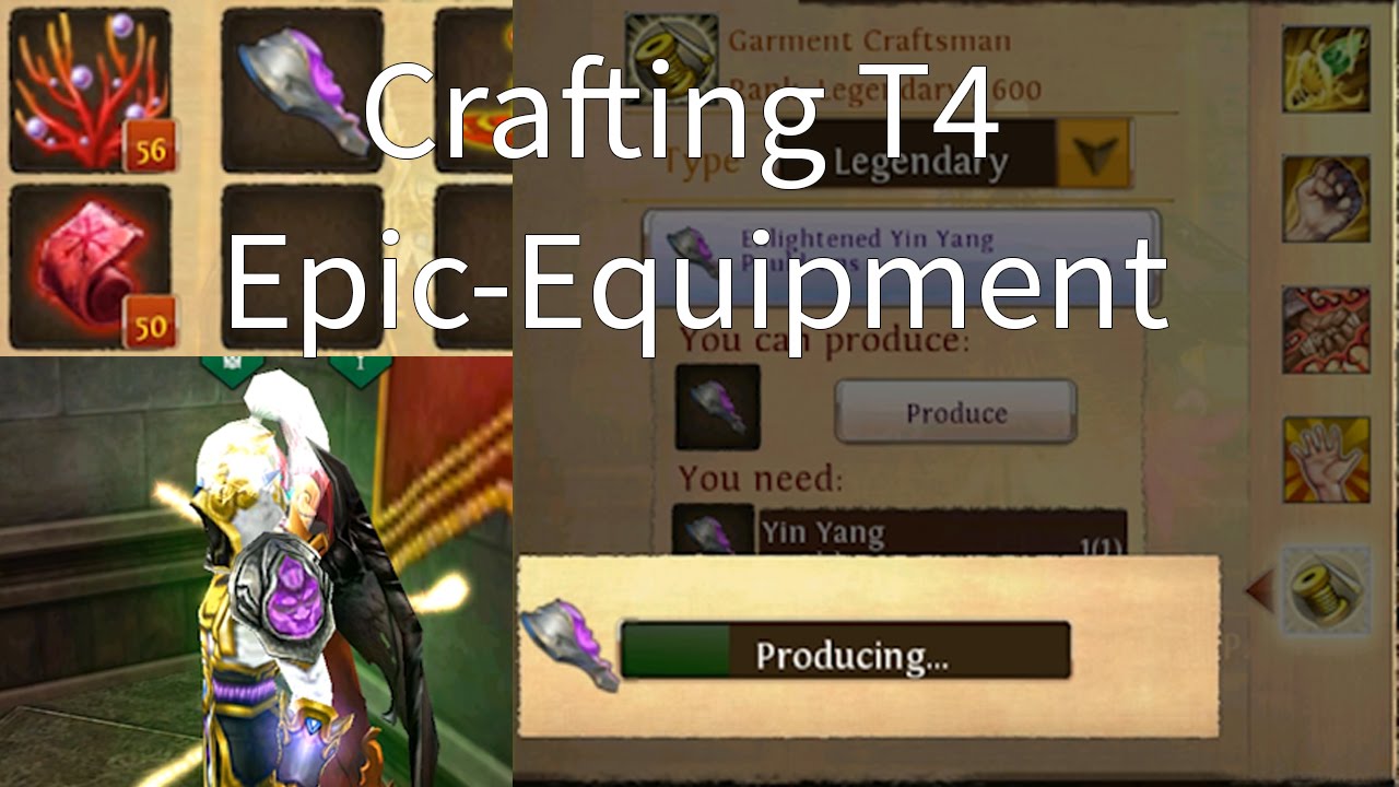 Order and Chaos Online T4 Epic Equipment