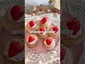 【カップクッキーシュー🍓🧁】マカロンの次にハマってるスイーツです #新卒の日常 #お菓子作り #シュークリーム