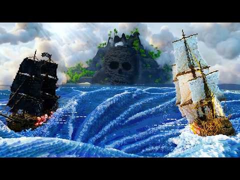 The Great Pirate Sea - Minecraft Timelapse [200h]