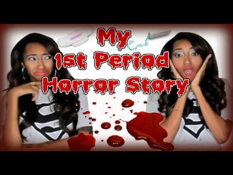 My 1st MENSTRUAL PERIOD || STORY TIME B*TCH - YouTube