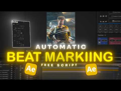 Mark Beats in After Effects in Seconds | Automatic Beat Detection Script
