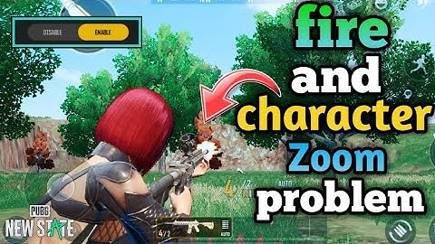 Pubg new state fire and zoom problem | shoulder mode off kaise karen pupg new state | New sate