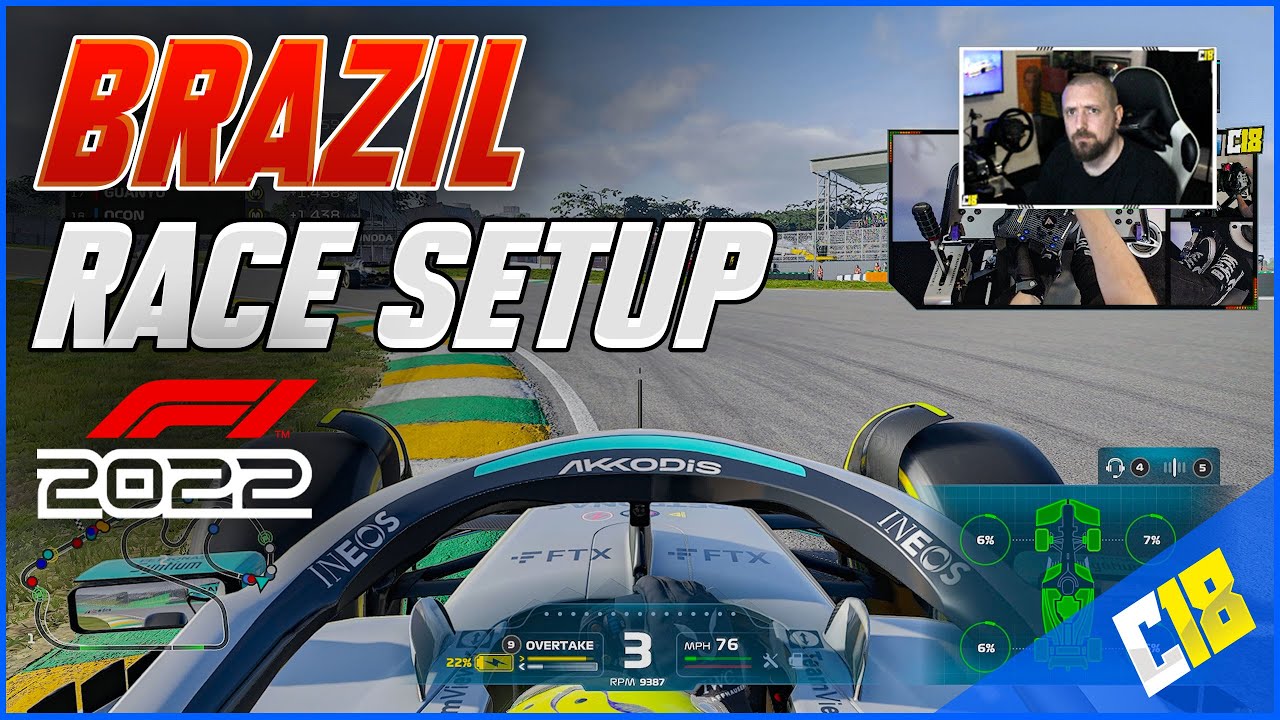 F1 22 Brazil Setup: My Team, Career Mode, Online & more