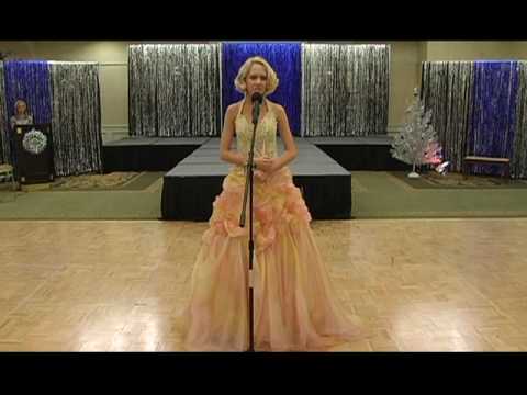 Katie Himes in Miss Teen America 2010 Talent Section