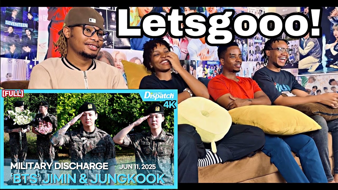 Чимин и Чонгук из BTS демобилизовались (реакция) || Братья из Пусана вернулись!!