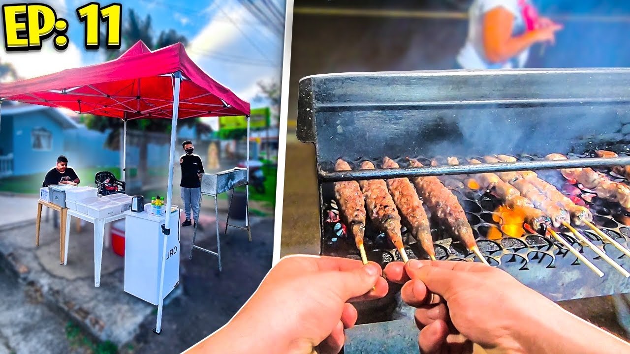 VENDENDO MAIS DE 600 ESPETOS EM UM ÚNICO DIA | DO 0 AOS 7 MIL ESPETOS VENDIDOS