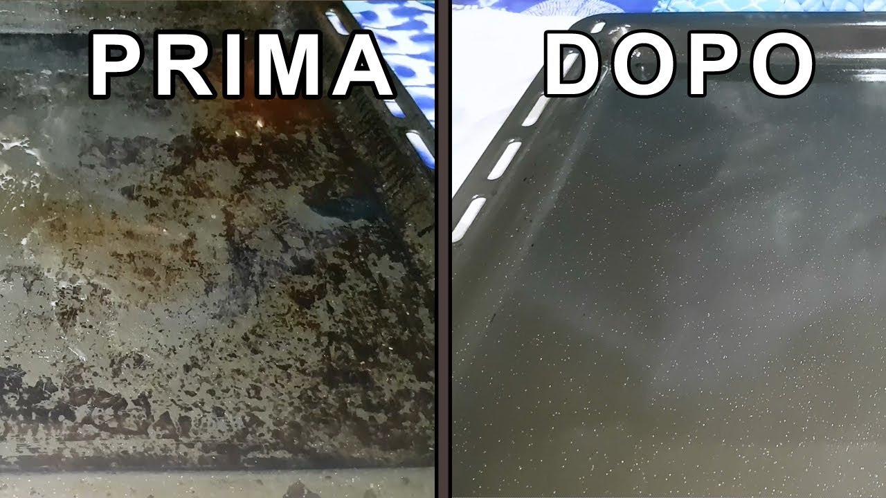 COME PULIRE LA LECCARDA E LA GRIGLIA DEL FORNO IN MANIERA NATURALE |  FoodVlogger - YouTube