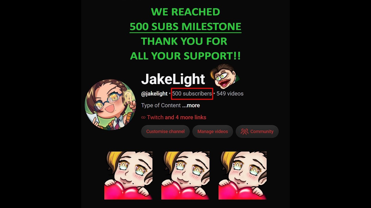 ⚖️We reached 500 subs~⚖️Type !discord