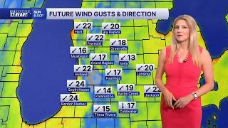Sunday PM Forecast: Less humid and comfortable to start the week