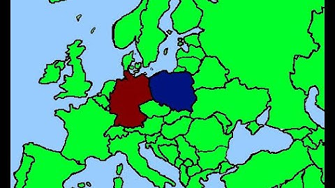 Germany vs Poland scenario (first time mapping on paint.net)