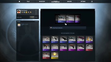 CS:GO Opening Winter offensive case I just layed..