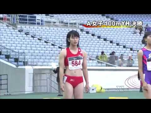 第43回ジュニアオリンピック A女子（中3）　100mYH　（風：-1.4）