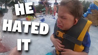 Our toddler hated the water park