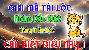 Giải mã tài lộc tháng 11 âm lịch cho tuổi Nhâm Dần 1962 bí quyết giữ vững tài lộc cuối năm