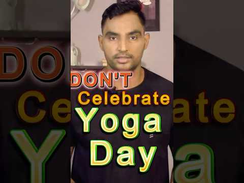 DON'T DO YOGA. #21stjune #yoga #yogaday