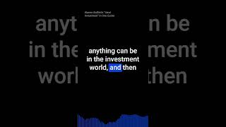 Warren Buffett’s “Ideal Investment” in One Quote
