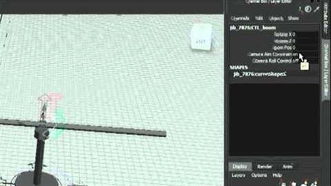 ReelCam camera rig for Maya