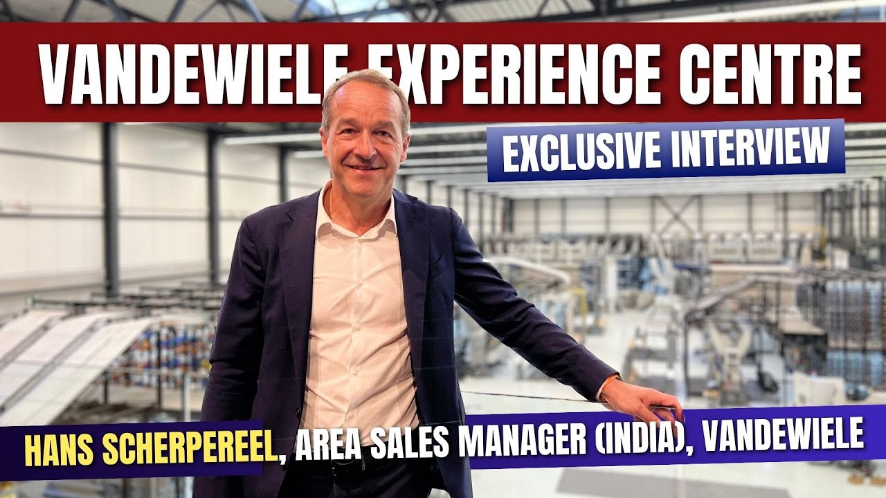Hans Scherpereel, Area Sales Manager India, Vandewiele, VANDEWIELE  EXPERIENCE CENTRE, EXCLUSIVE