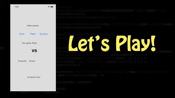 How to make a Simple Rock, Paper, Scissor GAME IN SWIFT ! | EASY! | Xcode 11, Swift 5 | (Read desc.)