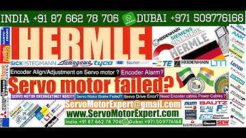 Hermle CNC Service Repair Service Servo motor Encoder install Heidenhain Adjust Alignment Prodedure
