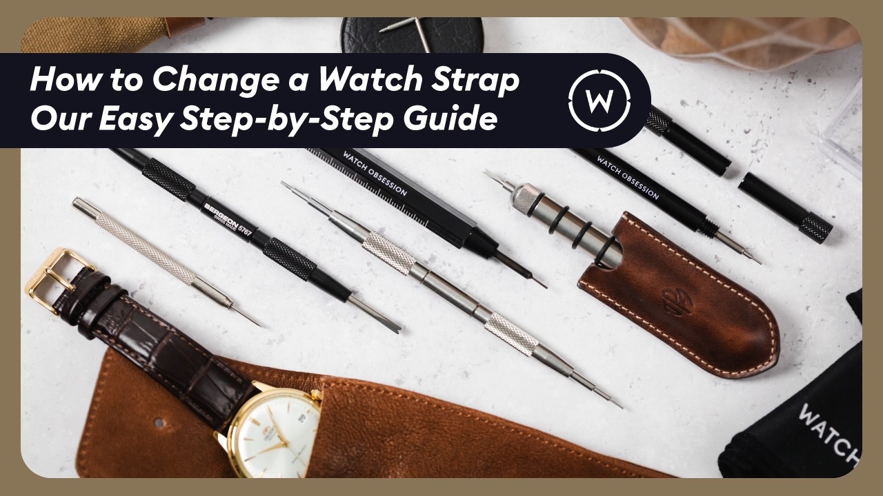 How to Change a Watch Strap: Easy Step-by-Step Guide - YouTube