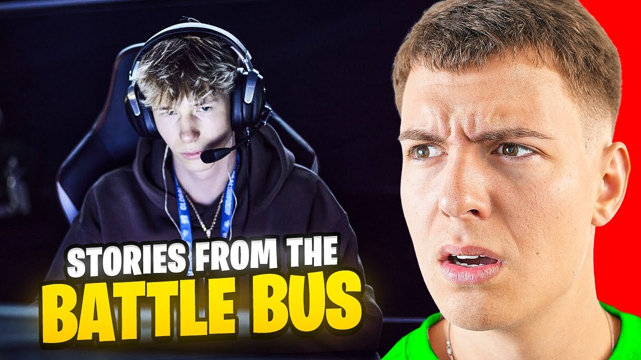 Clix Reacts to "MrSavage - Stories from the Battle Bus"