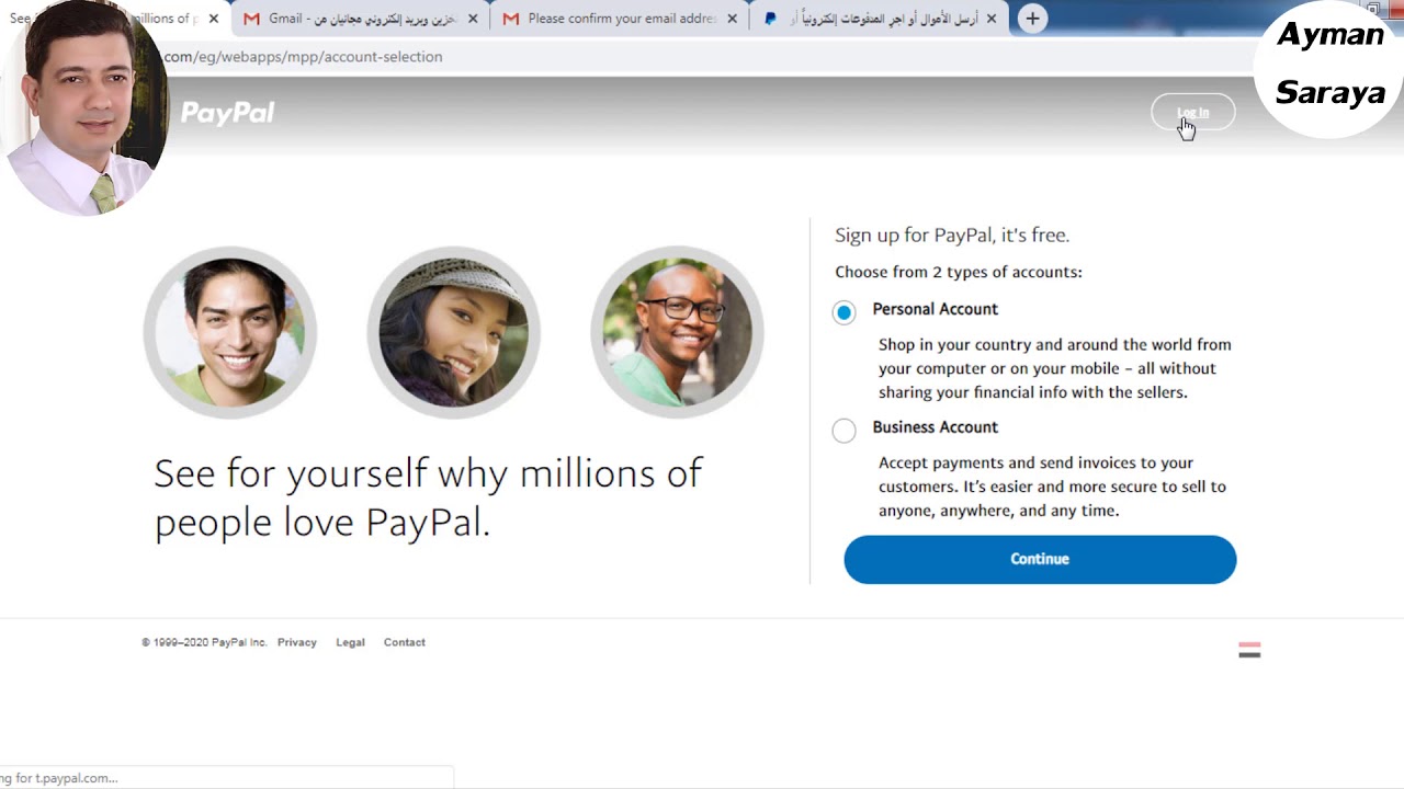 paypal sign up paypal sign up
