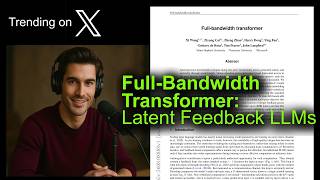 Full-Bandwidth Transformer: Latent Feedback LLMs