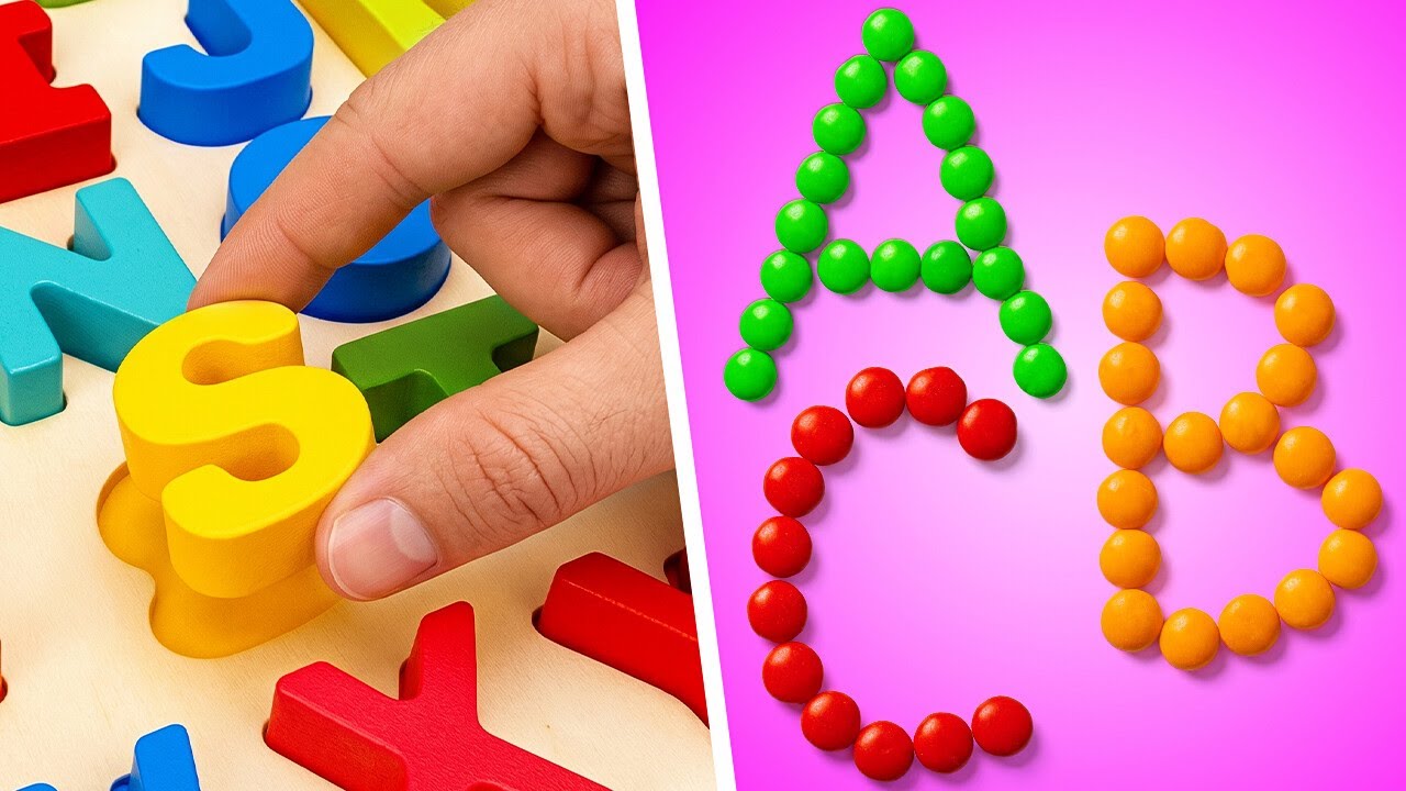Sweet ABC Puzzle Adventure 🍭🧩 A to Z Letter Fun - YouTube