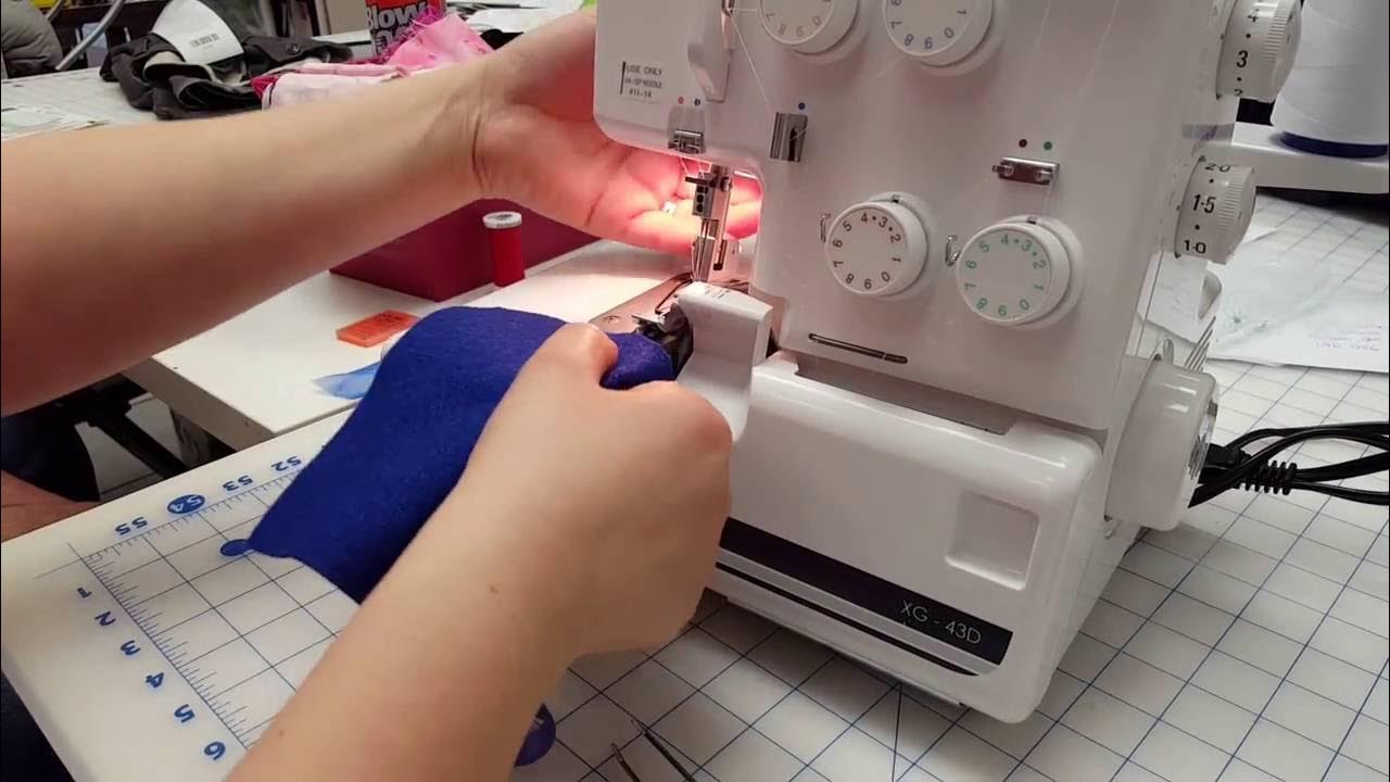 How to use a serger Stitch Off YouTube