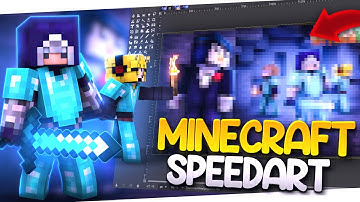 Creating a Minecraft Thumbnail with Blender | Speedart [47]