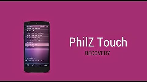 How to install Philz Touch Recovery on Sony Xperia L [Easiest Method][Root required]
