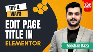 How to Edit Page Name in Elementor | 3 Easy Methods + Bonus Tip