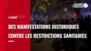 Chine : des manifestations historiques dans un contexte sanitaire tendu