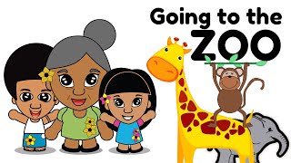 Learn to Speak Samoan Language - Laki and Lani Visits the Zoo with Grandmother TINA O LE TINA!