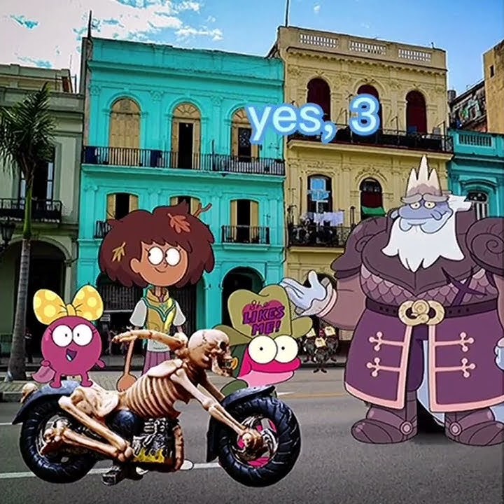 Anne Got Arrested By Andrias Carry 3 People In The Motorcycle (Amphibia) #shorts