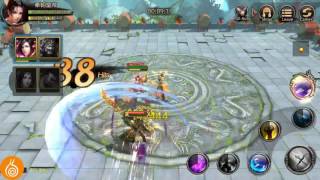 Kingdom Warriors Gameplay Android / IOS Dueling Grounds Lady Sun vs Guan Yu [PvP] screenshot 2