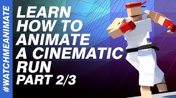 How to Animate a Cinematic Run in MAYA (Part 2/3) / Episode #16