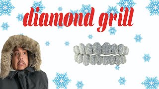 Making a Diamond grill (iced out grill)