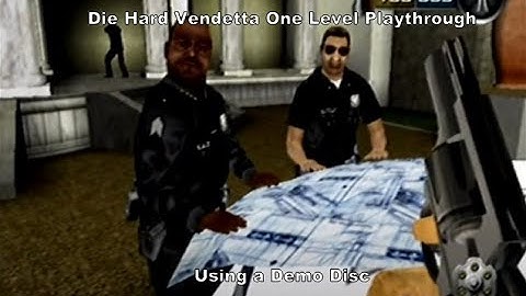 Ps2 Demo Disc 37 Die Hard: Vendetta One Level Playthrough :D #Playstation #Sony #Ps2 #Demo #DemoDisc