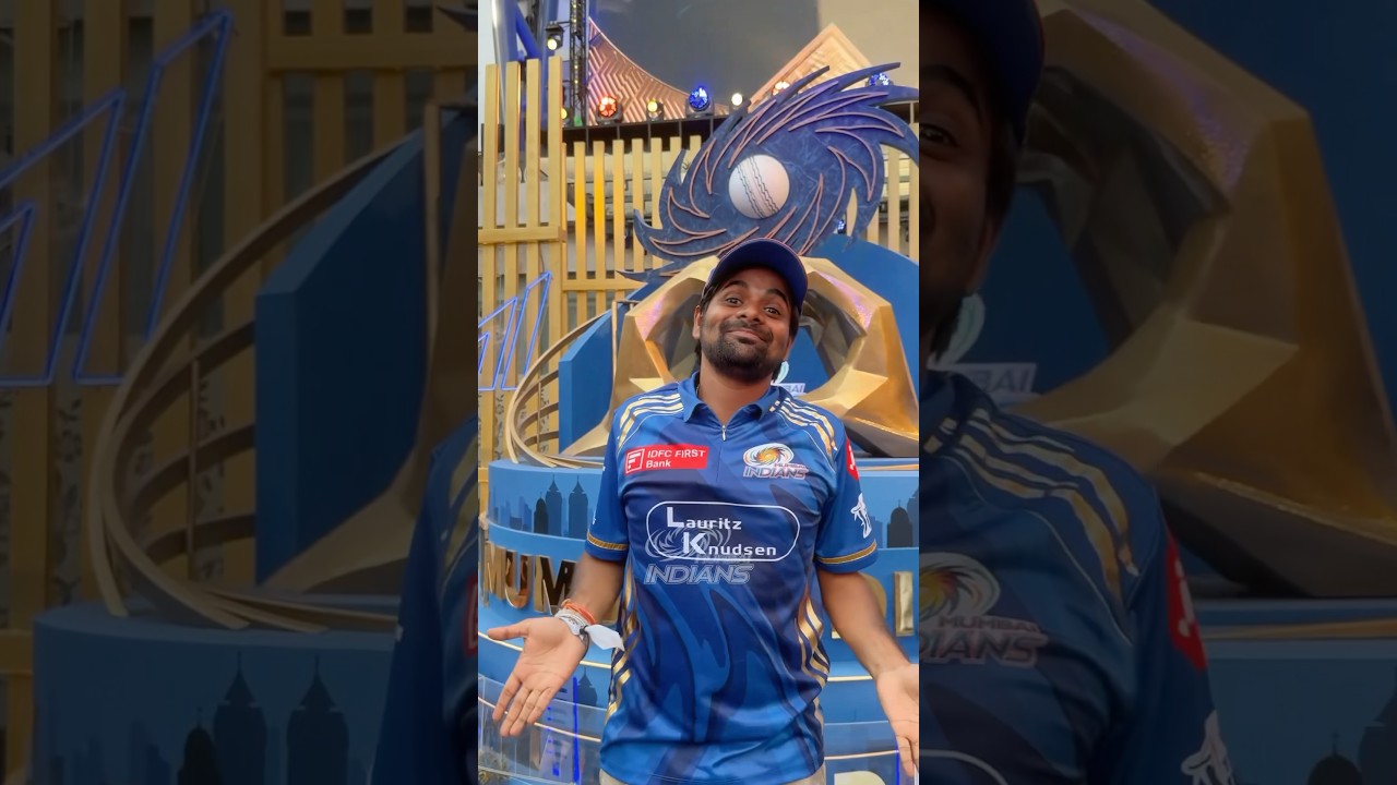 Hum sabko pata chal gaya ki aap Mumbai Indians ke fan ho 