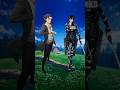 Eren vs mikasa | Who is stronger#animecomparison#attackontitan#eren#aot#anime#shortsfeed#shorts